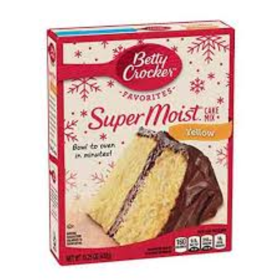 BETTY C. CAKE MIX YELLOW 432G